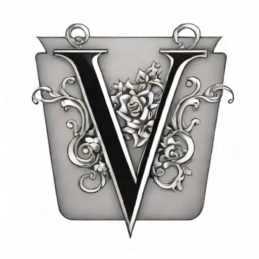 The Letter J And M Couples Tattoo Design