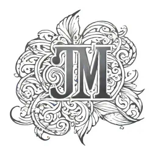 J And M Letters Couples