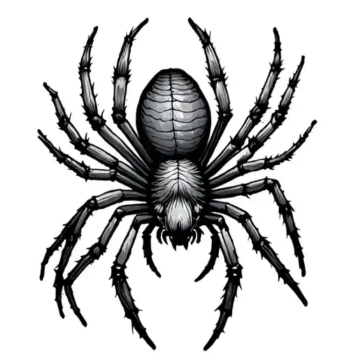 Black Work Spider Bracelet