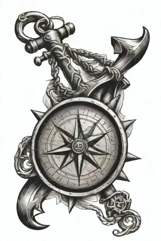 Compass And Anchor