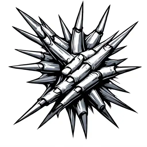 Spikes For Running Hold By An Athlete