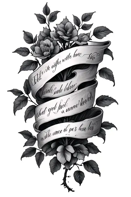 Lyrics Incorporated Into A Vine Growing