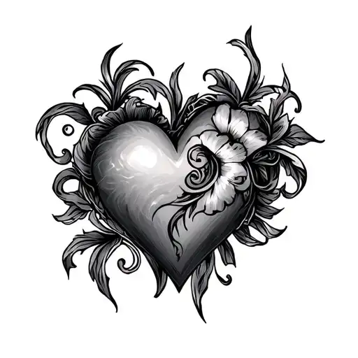 D And F Heart