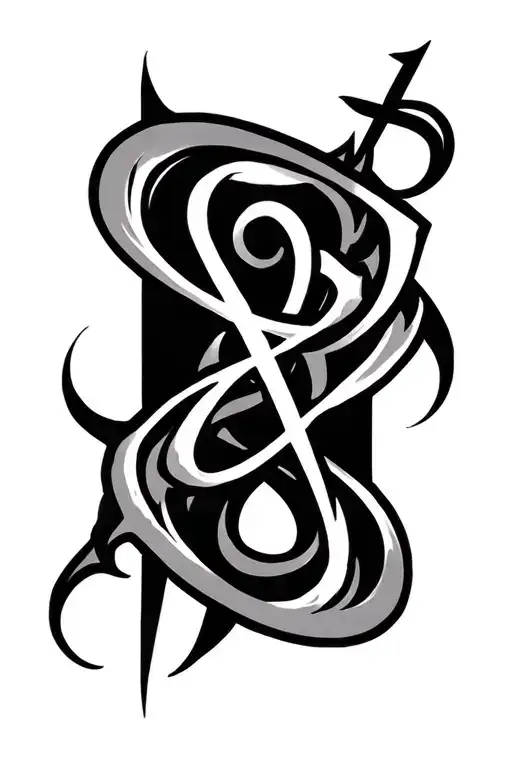 Religious Symbols Intertwined