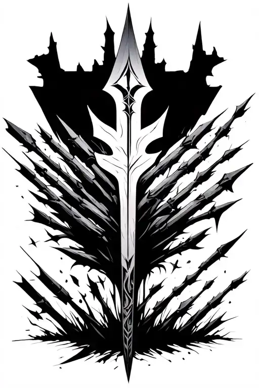 Singular Spear Amidst A Field Of Broken Spears I Want It To Be Somewhat Gentle And Feminine
