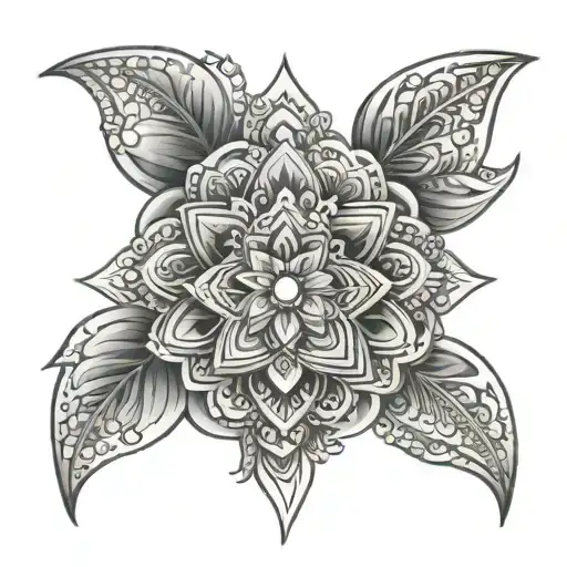 Mandala Design Portrait