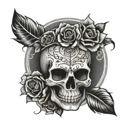Skull Day Of The Dead