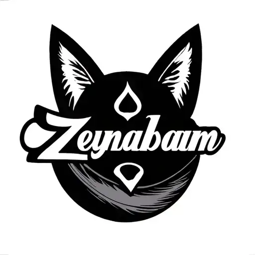 Write The Name Zeynabam On Your Chest And Minimal Style