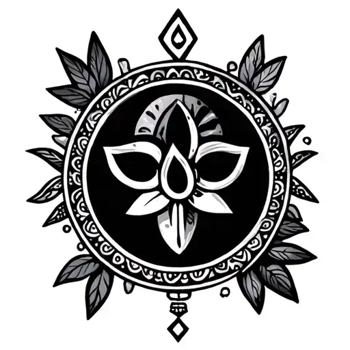 Small Women Stoner Hippie Symbols