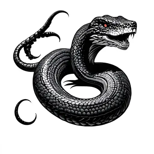 Uroboros Snake Heard