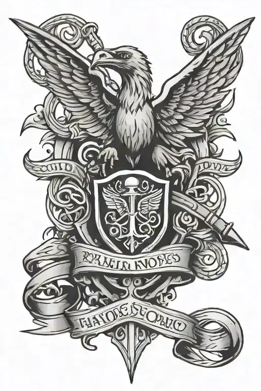 Para Special Forces Commando Texted And Symbol