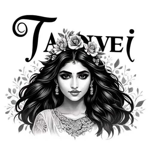Name Tatoo Latha Tanvi Tillu