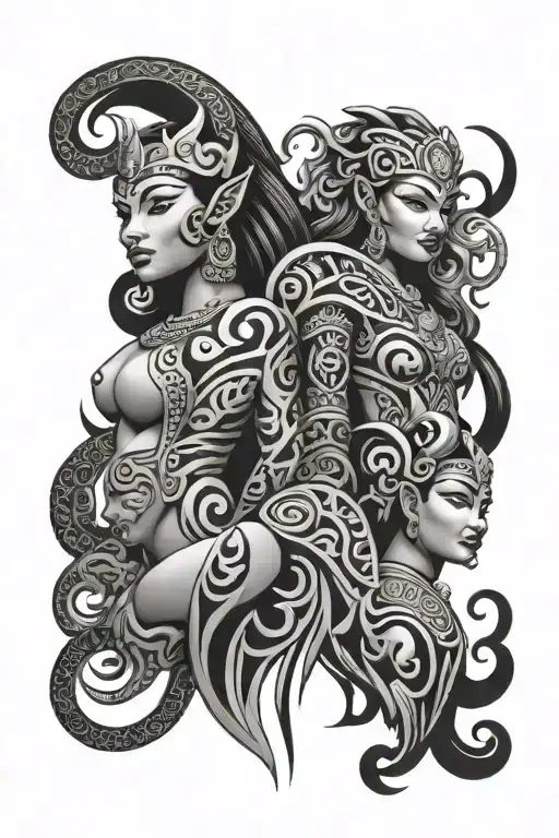 Feminine Maori Gods All