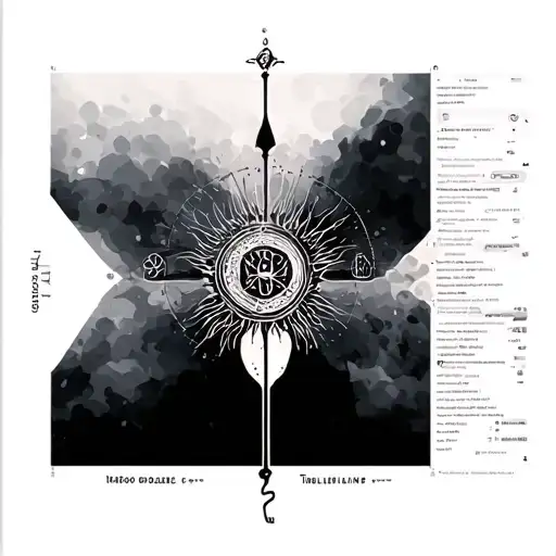 Life Timeline With Symbols