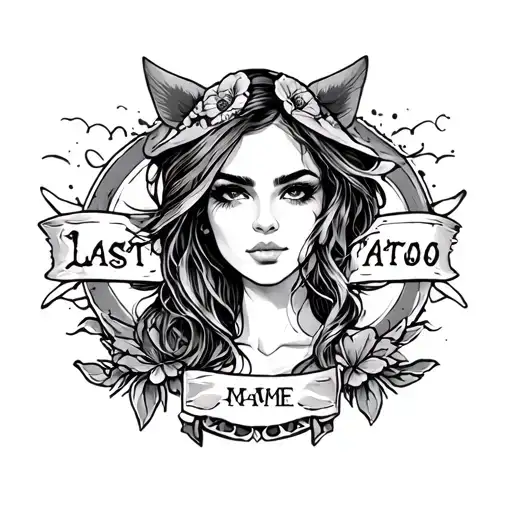 Female Western Spine With Last Name