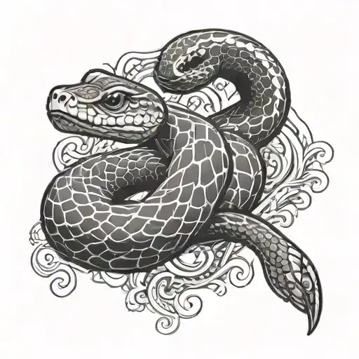 Mougli And Python Kaa