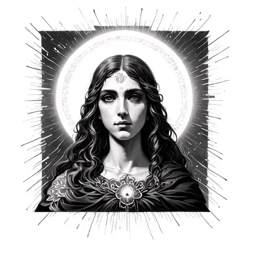 Geminipi With A Halo Over The G