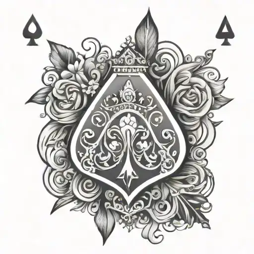 Queen Of Spade Symbol