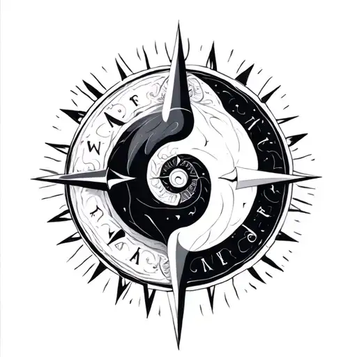 Yin Yang Compass