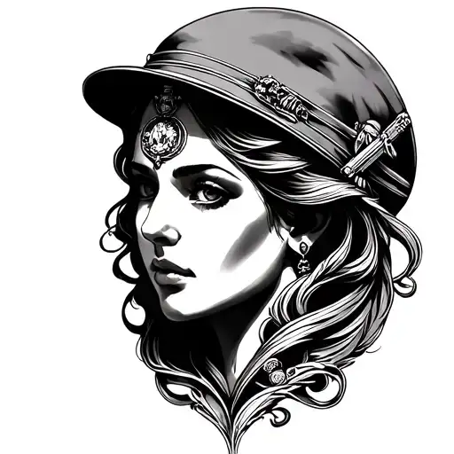 I Want A Marine Theme Face Where The Face Is Half The Forearm And That The Face Is Siren