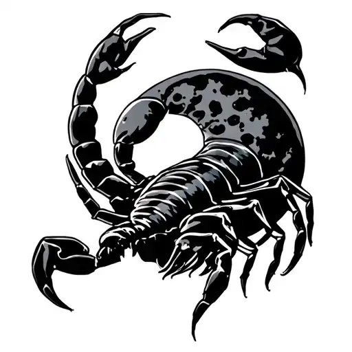 Scorpion And Moon