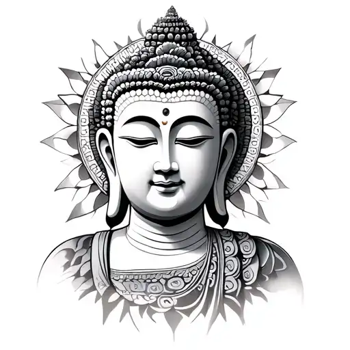 Buddism Geomtric Design