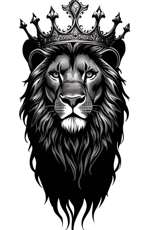 Lion Head Crown Hanging