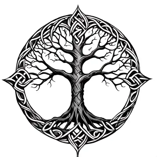 Celtic Tree Of Life Symbol