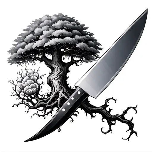 Posion Tree With Chef Knife Morphing