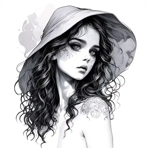 Topless Ghost Girl
