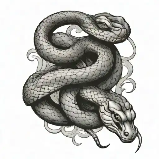 Snake Intertwined