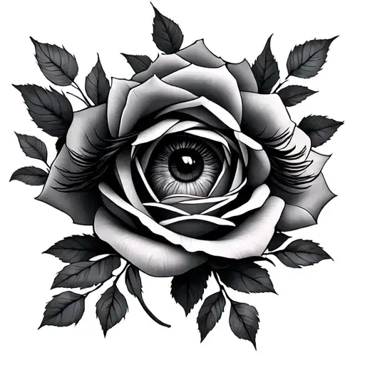 Eyes Into Roses Intertwined