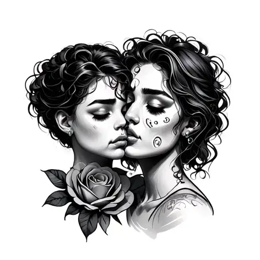 Happy And Sad Tatto