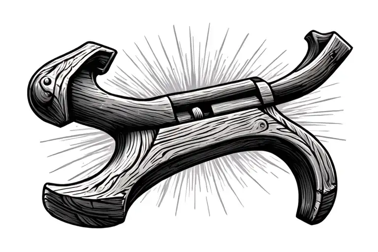 Wooden Slingshot