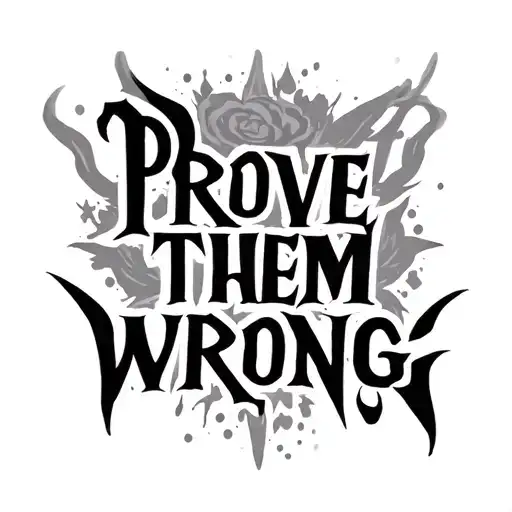 Prove Them Wrong
