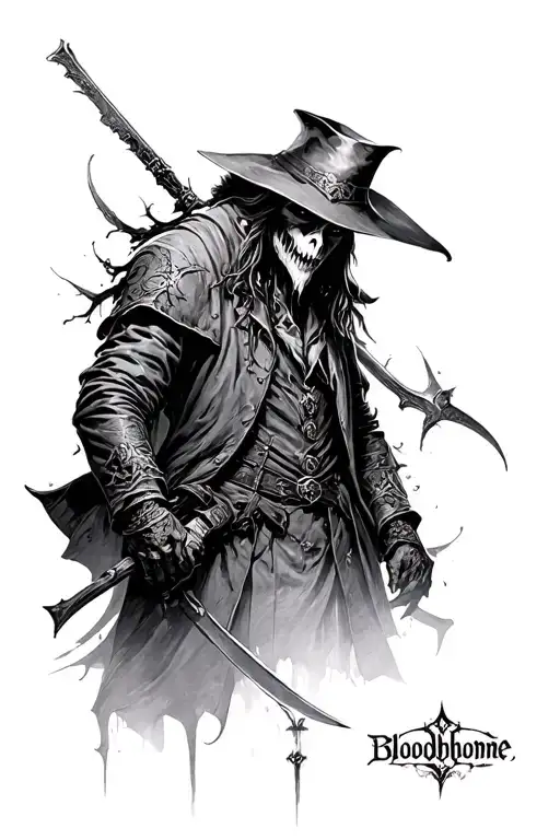 Bloodborne Hunters Mark From Bloodborne