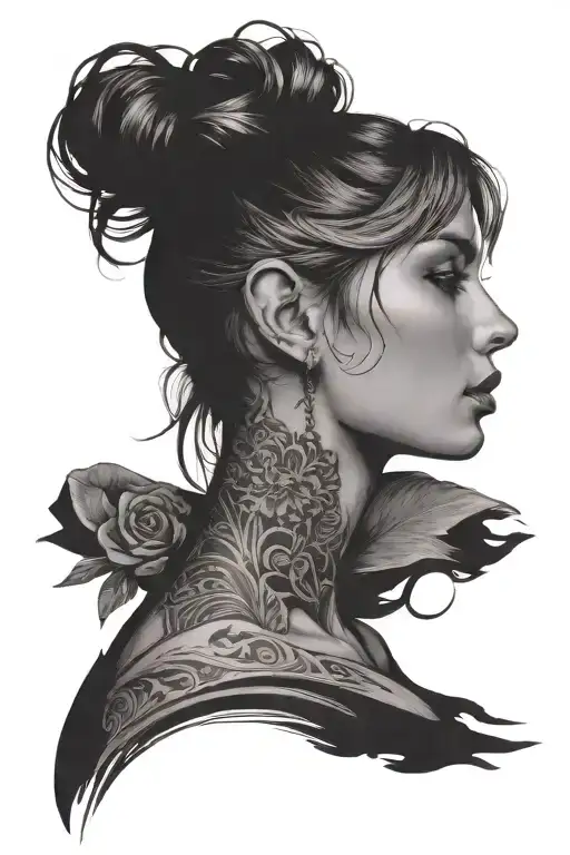 Girl Side Profile