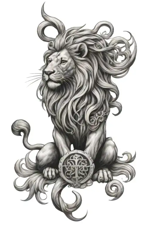 Lion With Khanda
