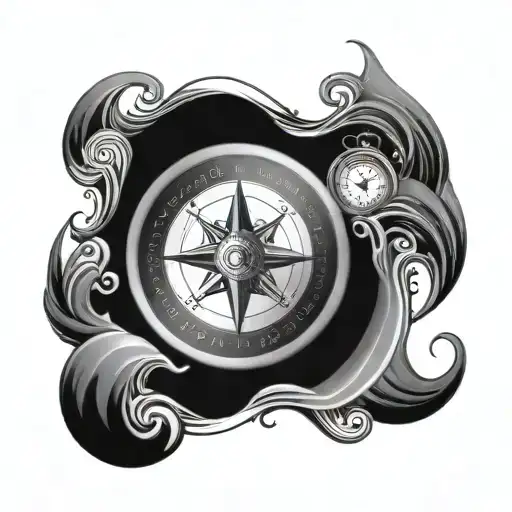 Compass And Water Waves