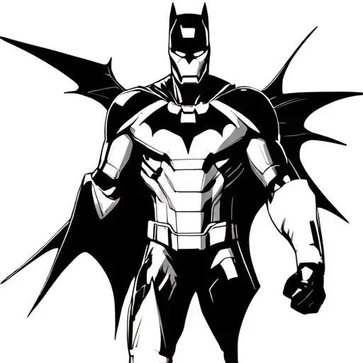 Ironman In Batman Getup