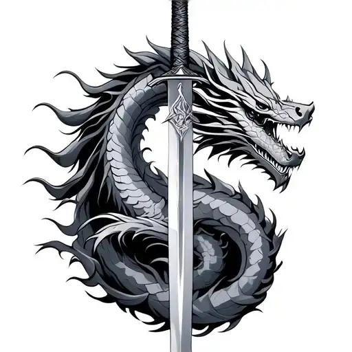 Dragon Sword Surrounded