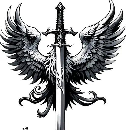Phoenix And Sword