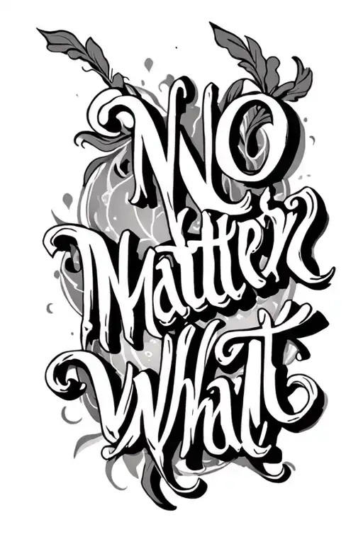 Words No Matter What
