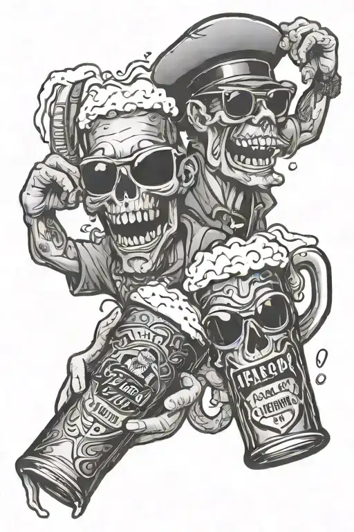 Friends Who Like To Drink Beer