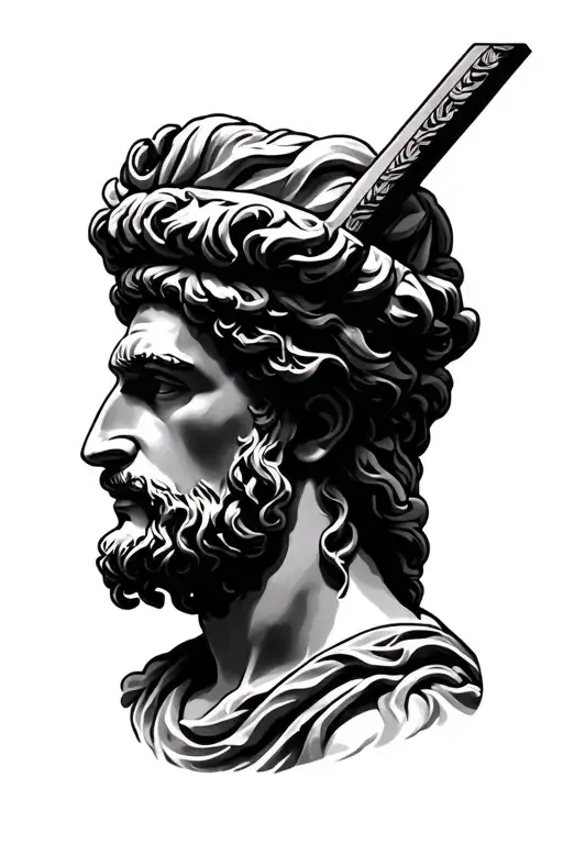 Greek God Sleeve