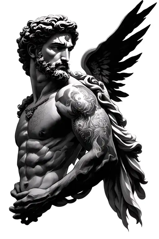 Greek God Sleeve Tattoo Featuring All The Main Ones