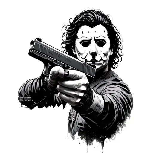 Michael Myers With A Glock