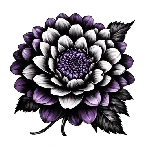 Dahlia And Amethyst