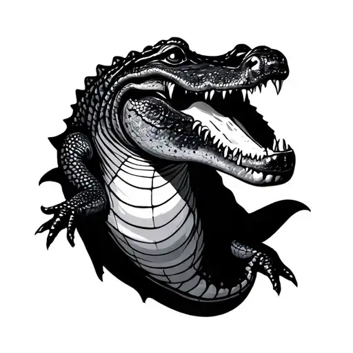 Alligator And Crocodile