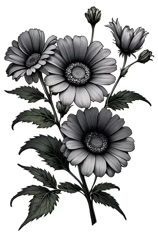 Daisy And Violets Sweet Peas